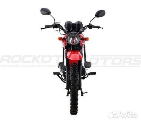 Мопед Rockot Alpha Offroad M-12 красный глянец