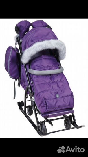 Новые санки-коляска Ника 7-5 SK