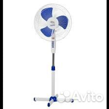 Вентилятор синий
