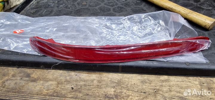 Катафот заднего бампера Туарег