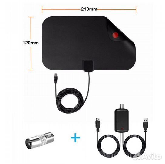 Цифровая комнатная тв антенна