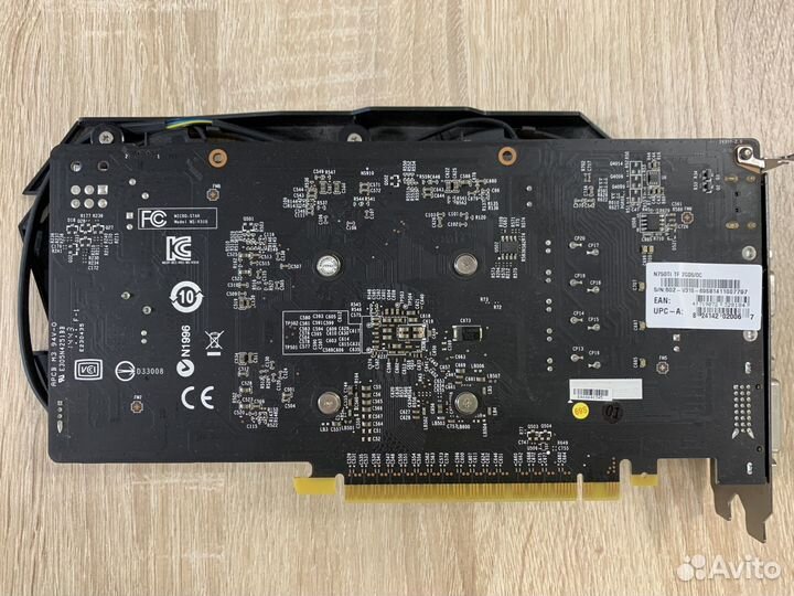 Видеокарта MSI GTX 750 Ti