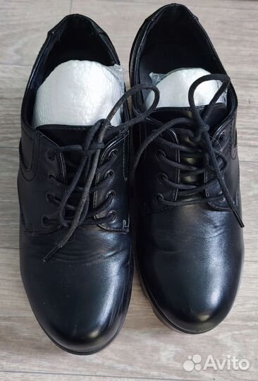 Ботинки туфли женские для девочки 38 размер