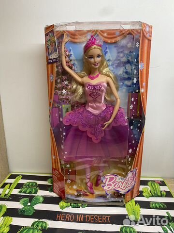 Кукла барби: балерина в розовых пуантах