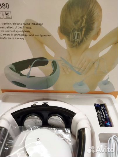 Новый Импульсный массажер Массажер для шеи и плеч