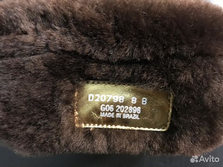 Новые замшевые сапоги