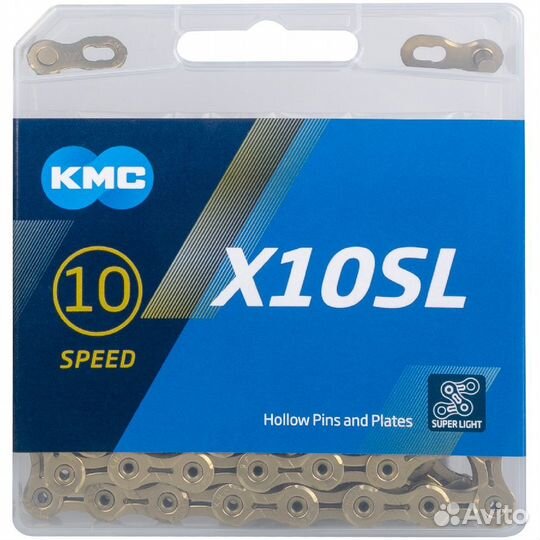 Цепь KMC X10 SL 114 зв