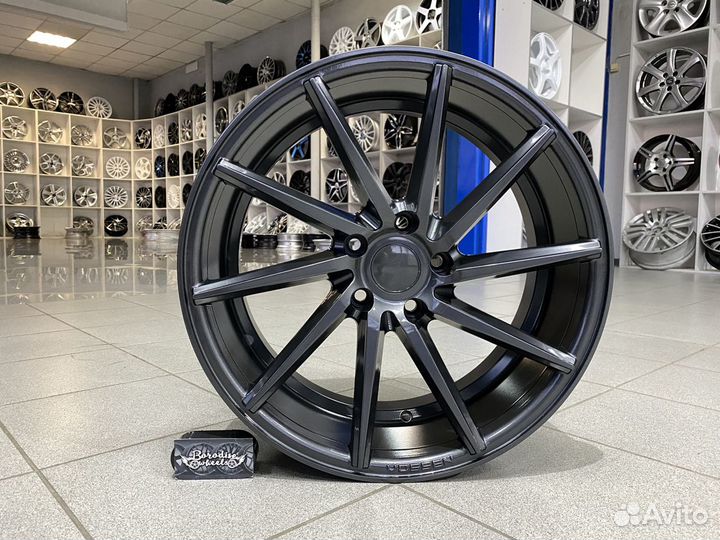 Диски литые vossen CVT 5x112 r18 #1658 серые