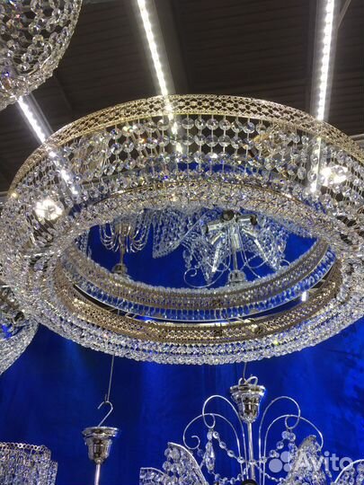 Люстра хрустальная