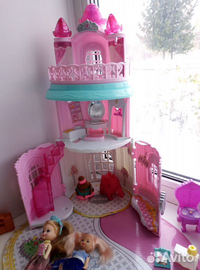 Замок принцессы+питомцы