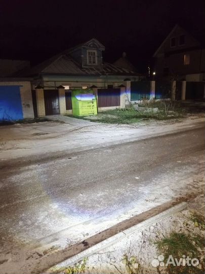 Led лампа H4, H7 с линзой