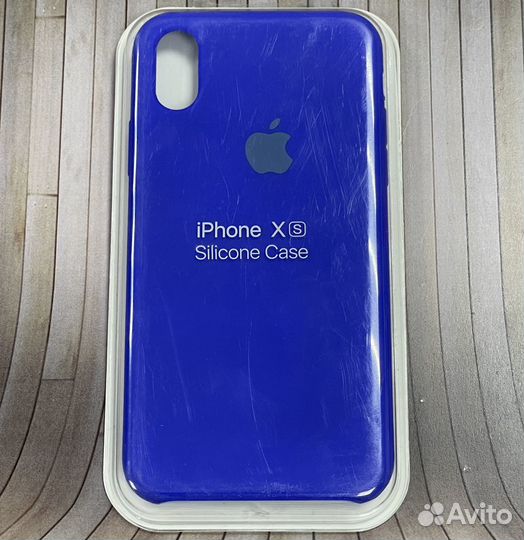 Чехол накладка iPhone XS Синее море