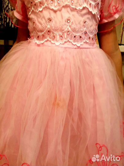 Платье для девочки 122-128