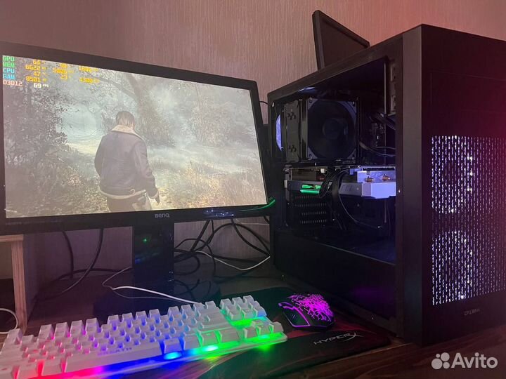 Игровой пк Полный комплект i5 11400f / GTX 1080