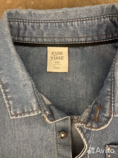 Рубашки на мальчика 110-116