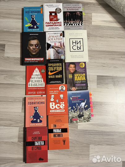 Книги по саморазвитию, бизнесу и психологии