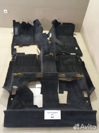 Ковралин и коврики салона Porsche Cayenne S 955