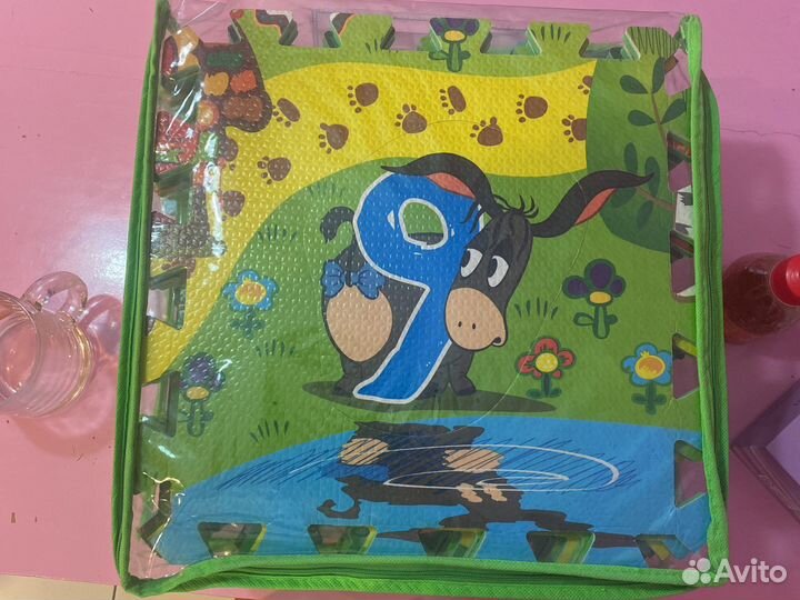 Развивающий коврик пазл