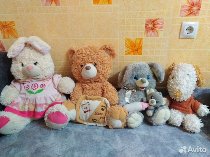 Мягкие игрушки разные