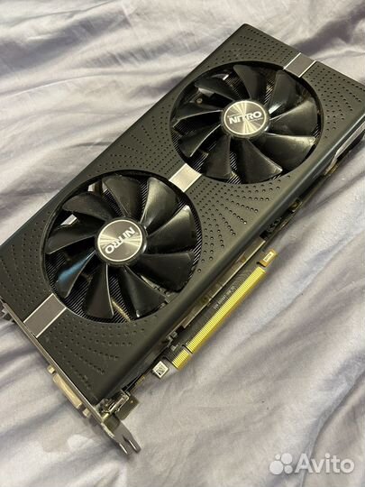 Видеокарта sapphire rx 580 nitro 8gb