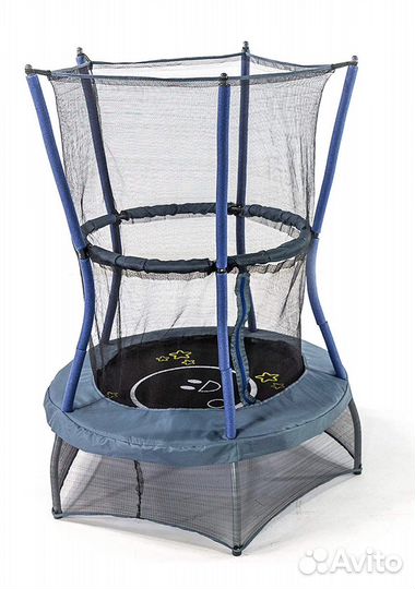 Батут 100 см б/у с сеткой