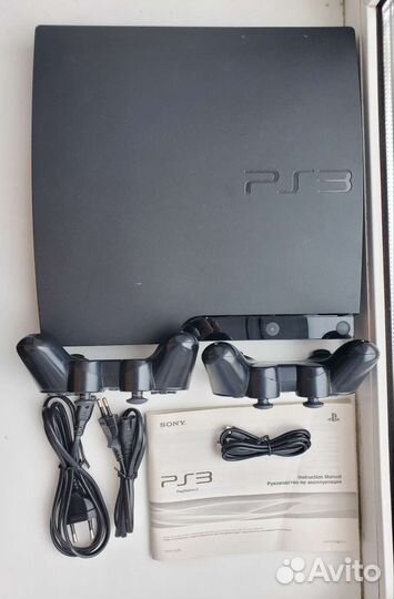 Sony Playstation 3 slim надежная прошитая с играми