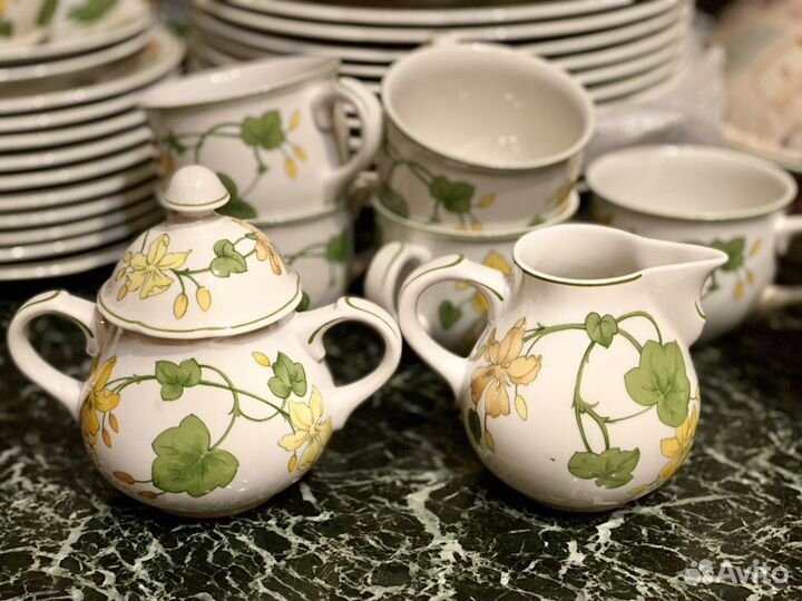 Сервиз чайный/столовый Geranium villeroy bosch