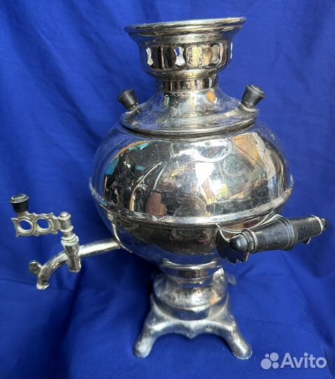 Самовар бронзовый для декора