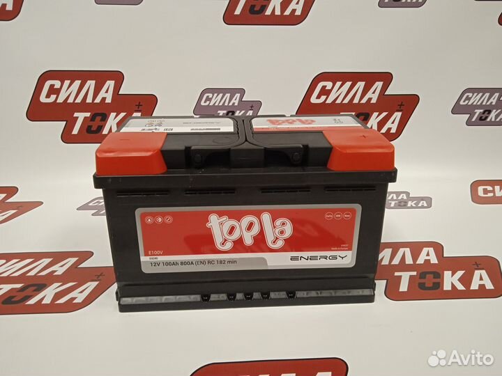 Аккумулятор Topla 100Ач 800А