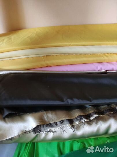 Ткань остатки в рулонах