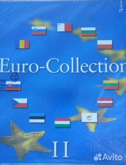 Альбом для коллекции монет евро