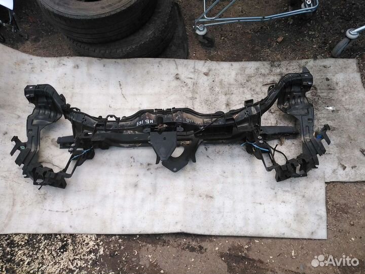 Передняя панель телевизор Mercedes w169