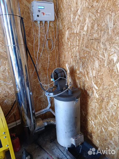 Котел отопительный на отработке