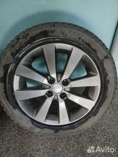 Колеса в сборе r16 зимние kia