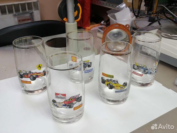 Стаканы стекло и хрусталь