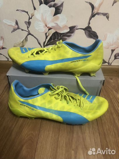 Футбольные бутсы puma evoSpeed