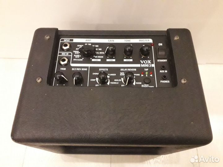 Комбоусилитель Vox Mini 3, черный