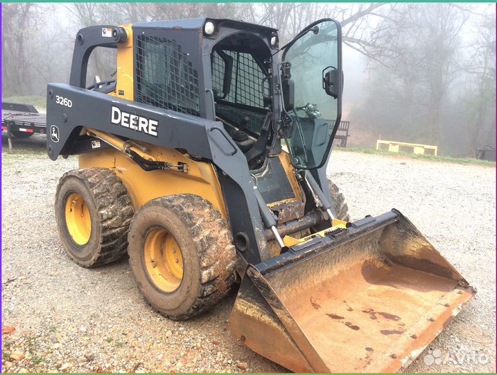 Закаленное стекло на John Deere 312D 314D 316D 318D 320D 324D 328D