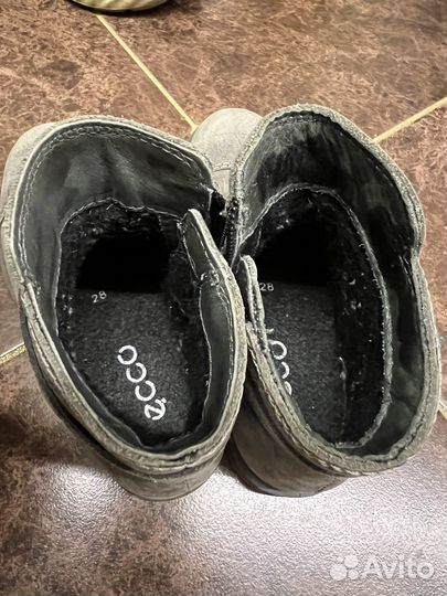 Ботинки ecco 28