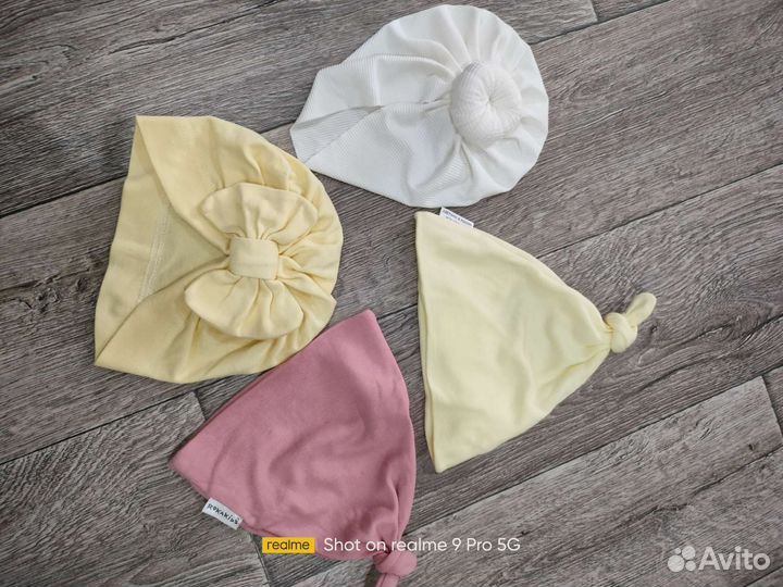 Шапочки для малышки