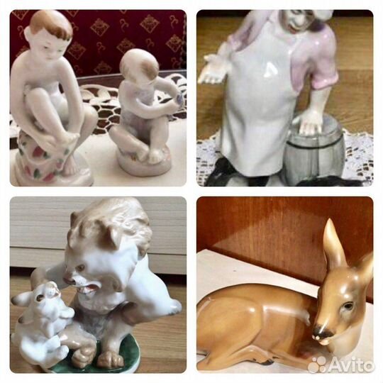 Фарфоровые статуэтки