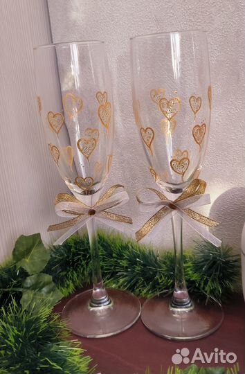 Праздничные бокалы