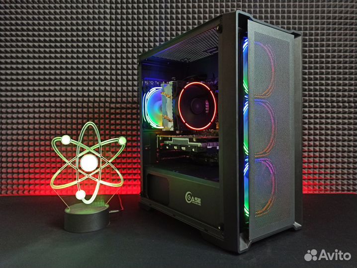 Пк для игр R5 2600 16gb 500gb ssd GTX 1660 S