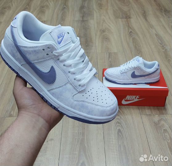 Кроссовки nike dunk low violet Найк данки