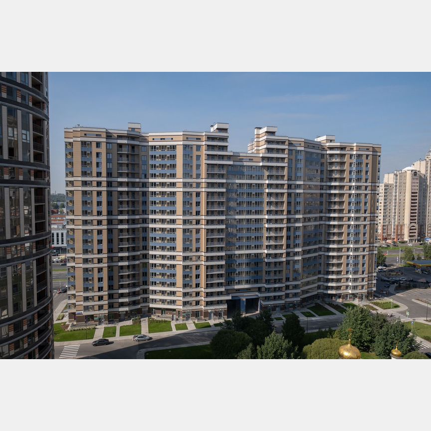 2-к. квартира, 60,1 м², 3/25 эт.