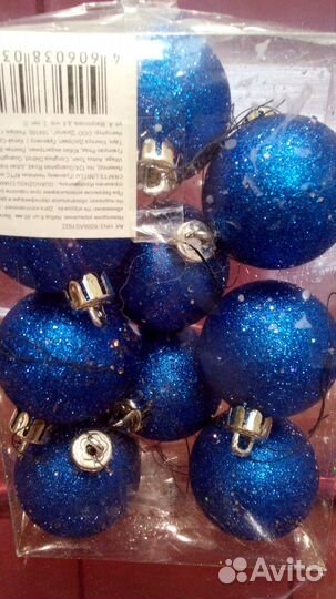 Новые наборы игрушек на ёлку