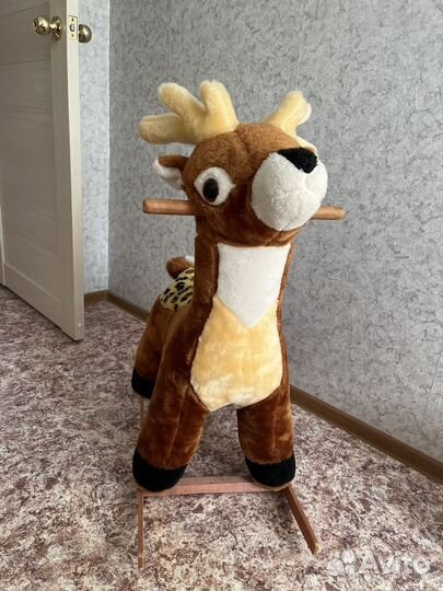 Олененок качалка