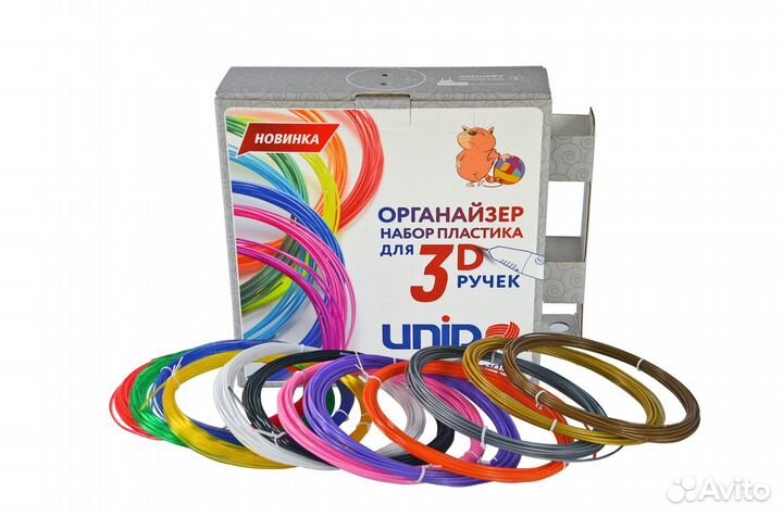 3Д ручка spider PEN Lite, пластик в комплекте