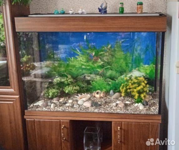 Аквариум с тумбой