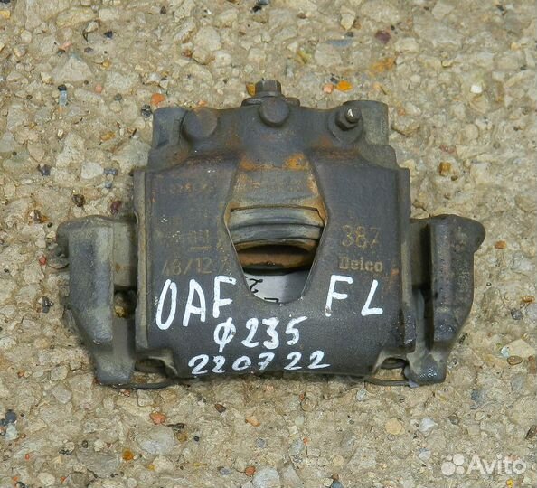 Суппорт передний левый Opel Astra F 1.6